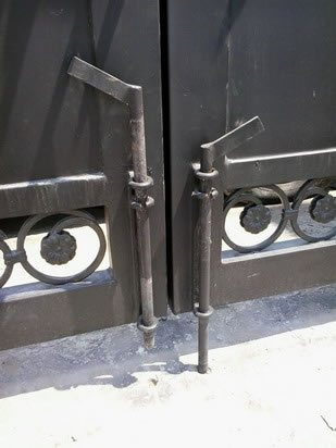 Wrought Iron Stair Railing, Entrance Gate, and False Balcony Railing Wrought Iron Stair Railing, Entrance Gate, and False Balcony Railing