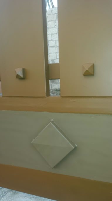 Wrought Iron Gate Wood Finish Wrought Iron Gate Wood Finish