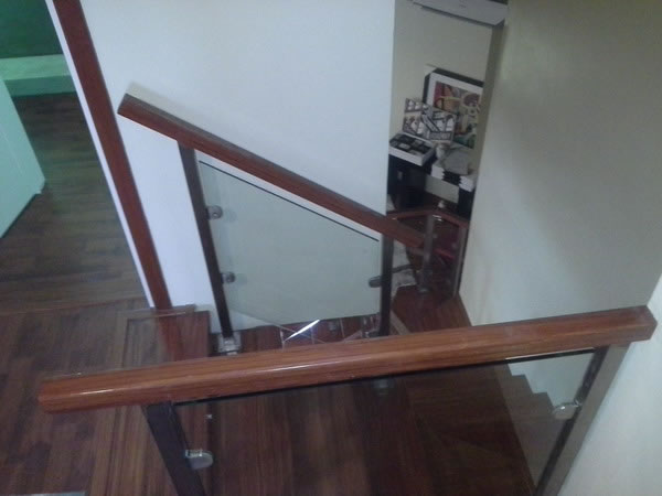 Stair Glass Clear Tempered Stair Glass Clear Tempered
